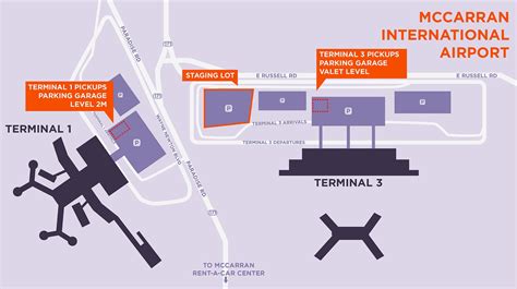 Terminal 3 Harri Raid Mccarran airport | Las Vegas gate map