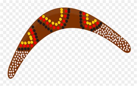 Australian Indigenous Clipart Aboriginal Boomerang Clipart Free ...