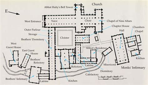 Fountains Abbey, Yorkshire, 1150-1250