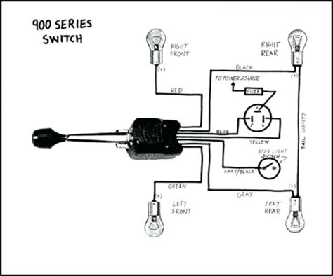 Technical Signal Stat 900 11 Wire Turnsignal Switch The H A M B ...