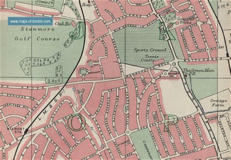 Map of Harrow Weald, London