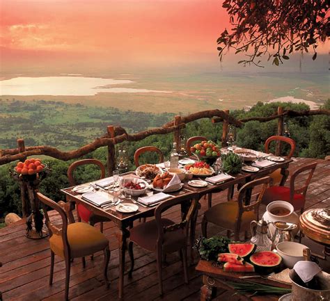 The Ngorongoro Crater Lodge in Tanzania