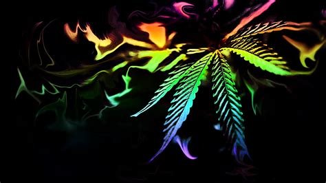 Art Of Colorful Weed HD Trippy Wallpapers | HD Wallpapers | ID #56300