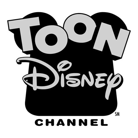 Toon Disney Channel Logo Black and White – Brands Logos