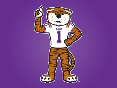 LSU - Mike the Tiger by Torch Creative on Dribbble