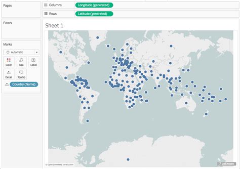 Tableau Dual Axis Map