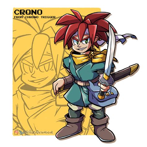 Crono (Chrono Trigger) by PedroIsHerePNG on DeviantArt