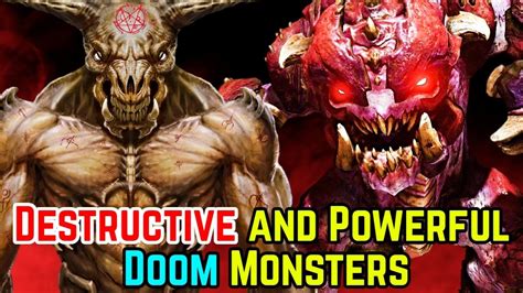 Top 15 Most Destructive & Powerful Doom Monsters - Explored In Detail ...