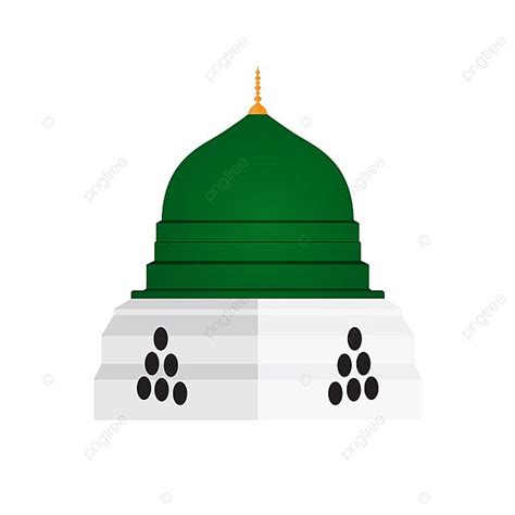 Masjid Nabawi Vector PNG Images, Masjid Nabawi The Prophet Mosque ...