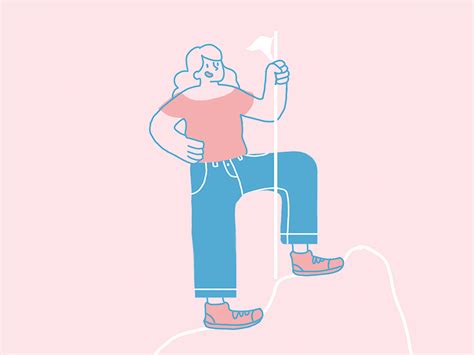 Goals to reach by Perla Gomez on Dribbble