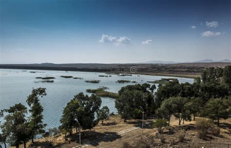 Shore of Lake Sevan in the Area of Sevanavank Monastery Stock Image ...