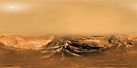 360 view of Huygens descent to Titan | The Cassini mission i… | Flickr