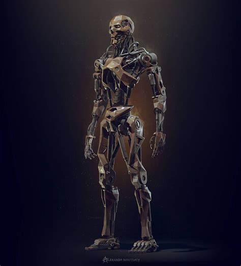 Terminator Old | Terminator, Robot concept art, Robots concept