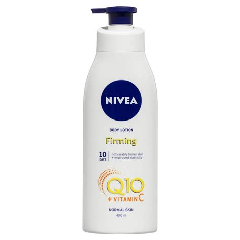 Nivea Body Q10+ Skin Firming Lotion 400ML Firms the skin within two weeks