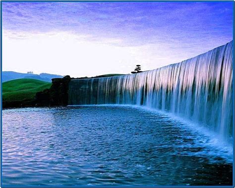 Screensavers nature waterfalls - Download free