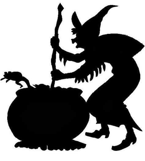 Free Witch And Cauldron Silhouette, Download Free Witch And Cauldron ...