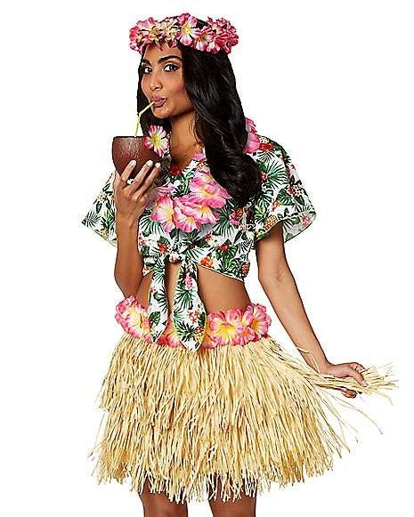 Luau Costume Kit - Spirithalloween.com | Luau costume, Luau outfits ...