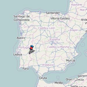 Estremoz Map Portugal Latitude & Longitude: Free Maps