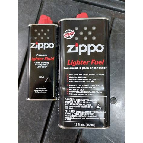 Zippo Lighter Fluid Refill - 2 Sizes To Choose 4oz Or 12oz | Shopee ...