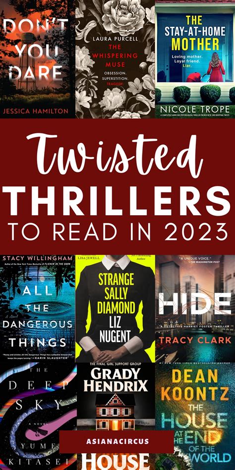 30 Best New Thriller & Mystery Books To Read in 2023 - Asiana Circus