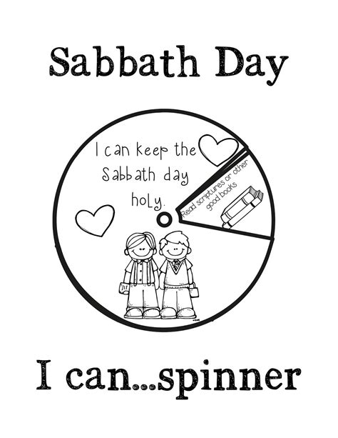 Special Sabbath Day Coloring Coloring Pages