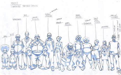 BOONDOCKS PRODUCTION ART: THE KATRINIANS! - Art Of LeSean Thomas