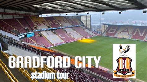 Bradford City FC stadium tour