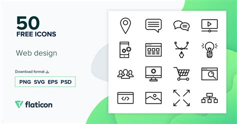 Web design Icon Pack | 50 .SVG Icons