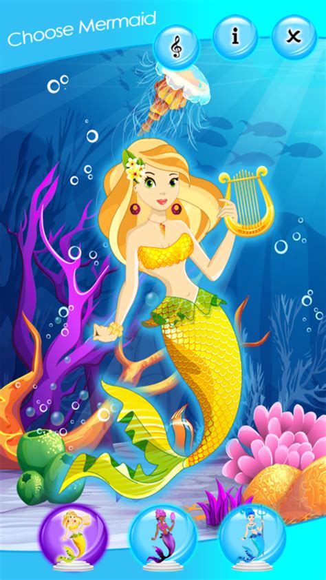 Princess Mermaid Dress Up Games