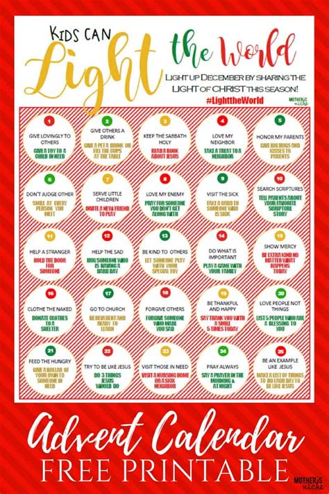 Advent Calendar 2024 12 Days Printable - Aubrey Rhiamon