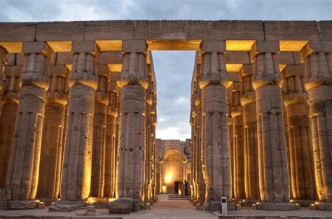 Inside Luxor Temple, Egypt