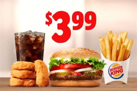 Burger King Unveils New $3.99 Whopper Jr. Meal Deal