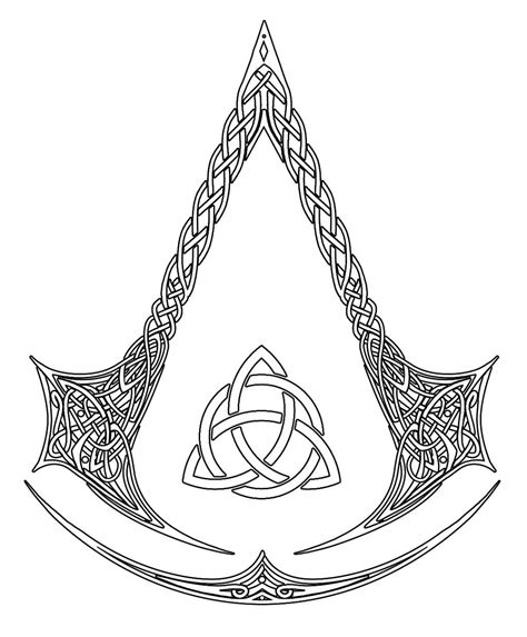 More Like Assassin's Creed Logo Tattoo Commission by kerae | Ideias de ...