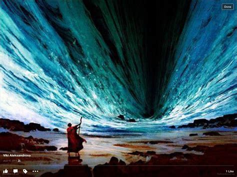 Moses parting the Red Sea | Prince of egypt, Biblical art, Parting the ...