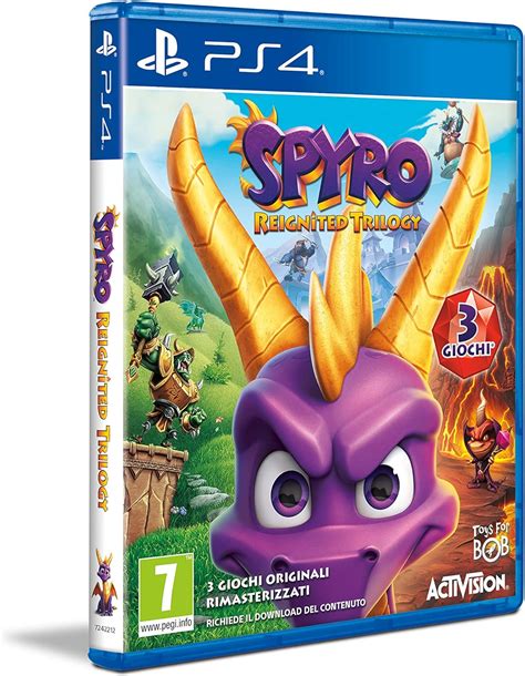 Spyro Trilogy Reignited - PlayStation 4: Activision Blizzard: Amazon.it ...