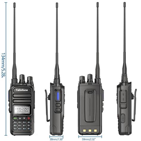 Air Band Wireless Copy Frequency Walkie Talkie NOAA Weather Channel ...