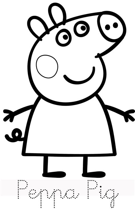 Peppa Pig Coloring Pages - Best Coloring Pages For Kids