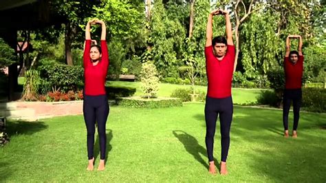 Tadasana (Palm Tree Posture) - YouTube