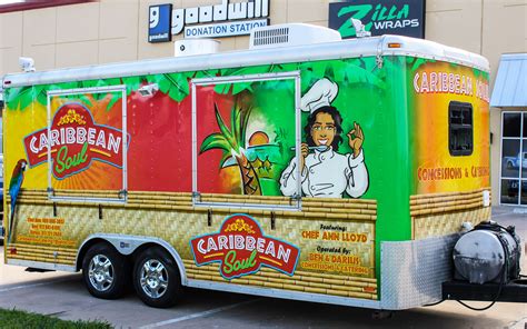 Caribbean Food Truck | Food truck design, Food vans, Food truck