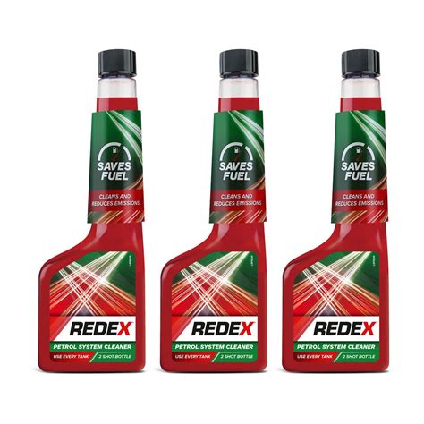 3 x Redex Petrol System Injector Cleaner 250ml: Amazon.co.uk: Car ...