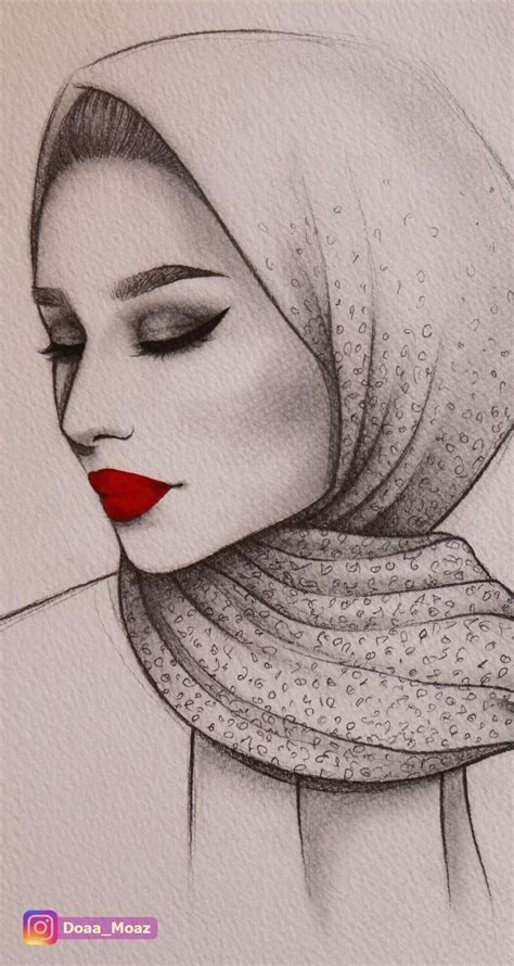 Pencil sketch, half profile portrait of a girl ... - # pencil sketch # ...