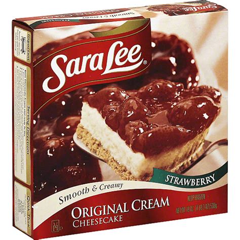 Sara Lee® Classic Strawberry Cheesecake, 19 oz. (Frozen) | Shop ...