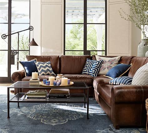 20+ Dark Brown Leather Sectional Decorating Ideas – The Urban Decor