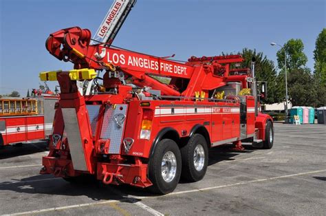 LAFD heavy rescue 4 | Fire trucks, Rescue vehicles, Tow truck