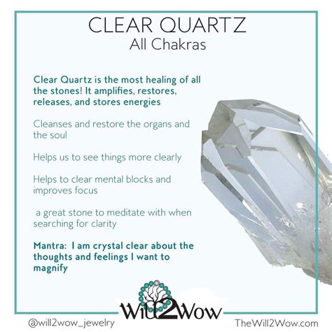 Clear Quartz, the master healing crystal | Crystals, Crystal healing ...