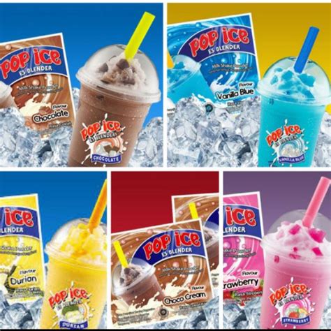 POP ICE ES BLENDED PACK 25 GRAM | Shopee Malaysia