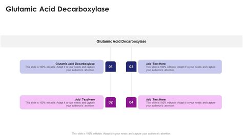 Glutamic Acid Decarboxylase In Powerpoint And Google Slides Cpb