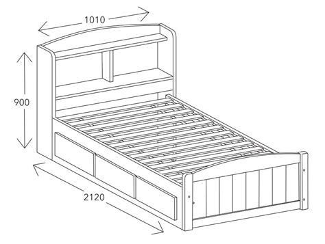 What Is The Width Of A King Single Bed Frame - Hanaposy