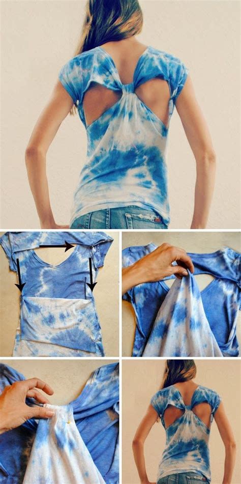 13 Cute DIY Fashion Projects 2014 - Be Modish | T shirt diy, Diy shirt ...