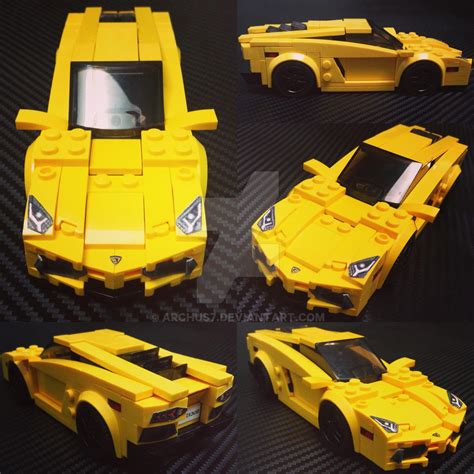 LEGO MOC Speed Champions Lamborghini Aventador by archus7 on DeviantArt